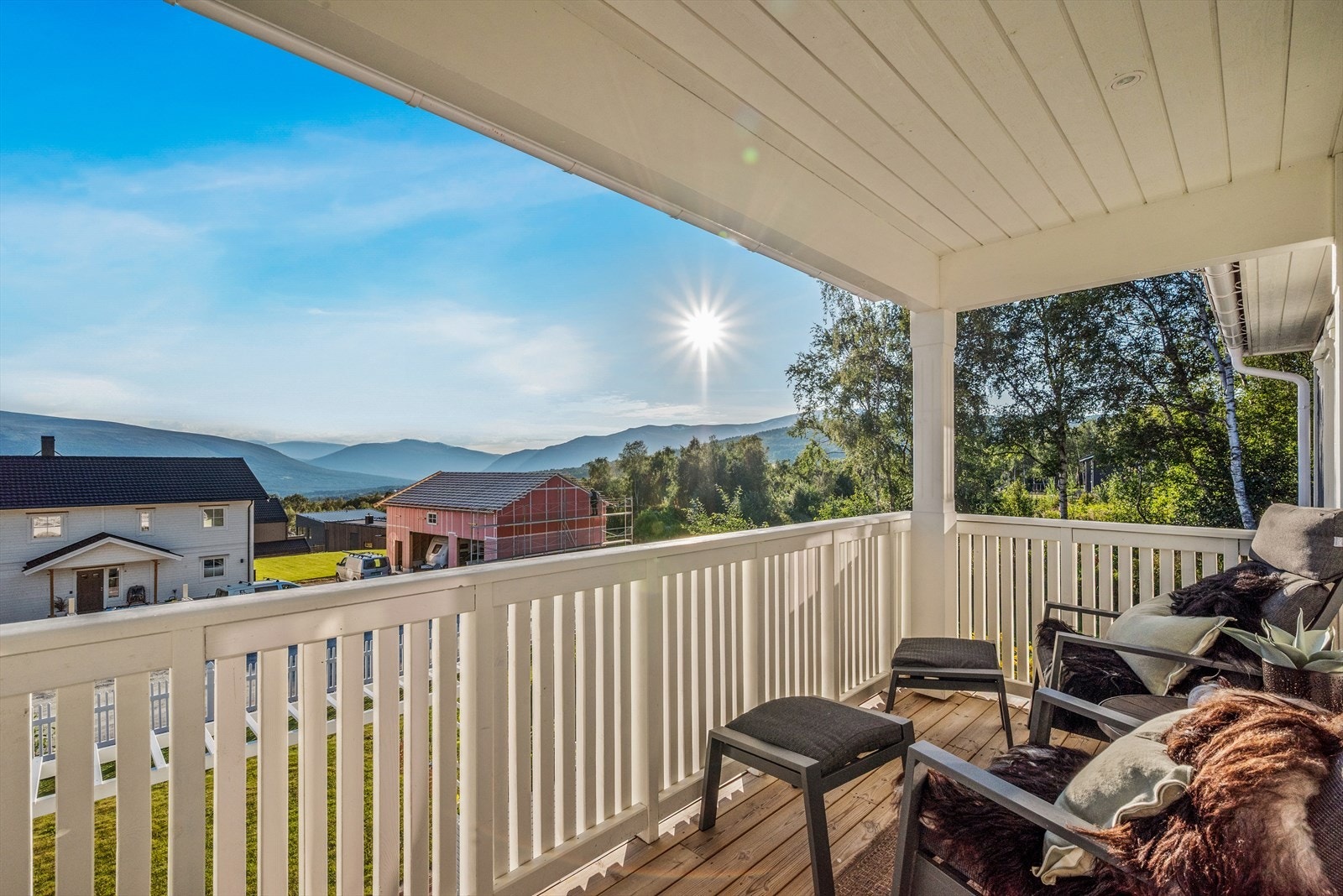 Slik ser det ut i sommerhalvåret. Galleribilde