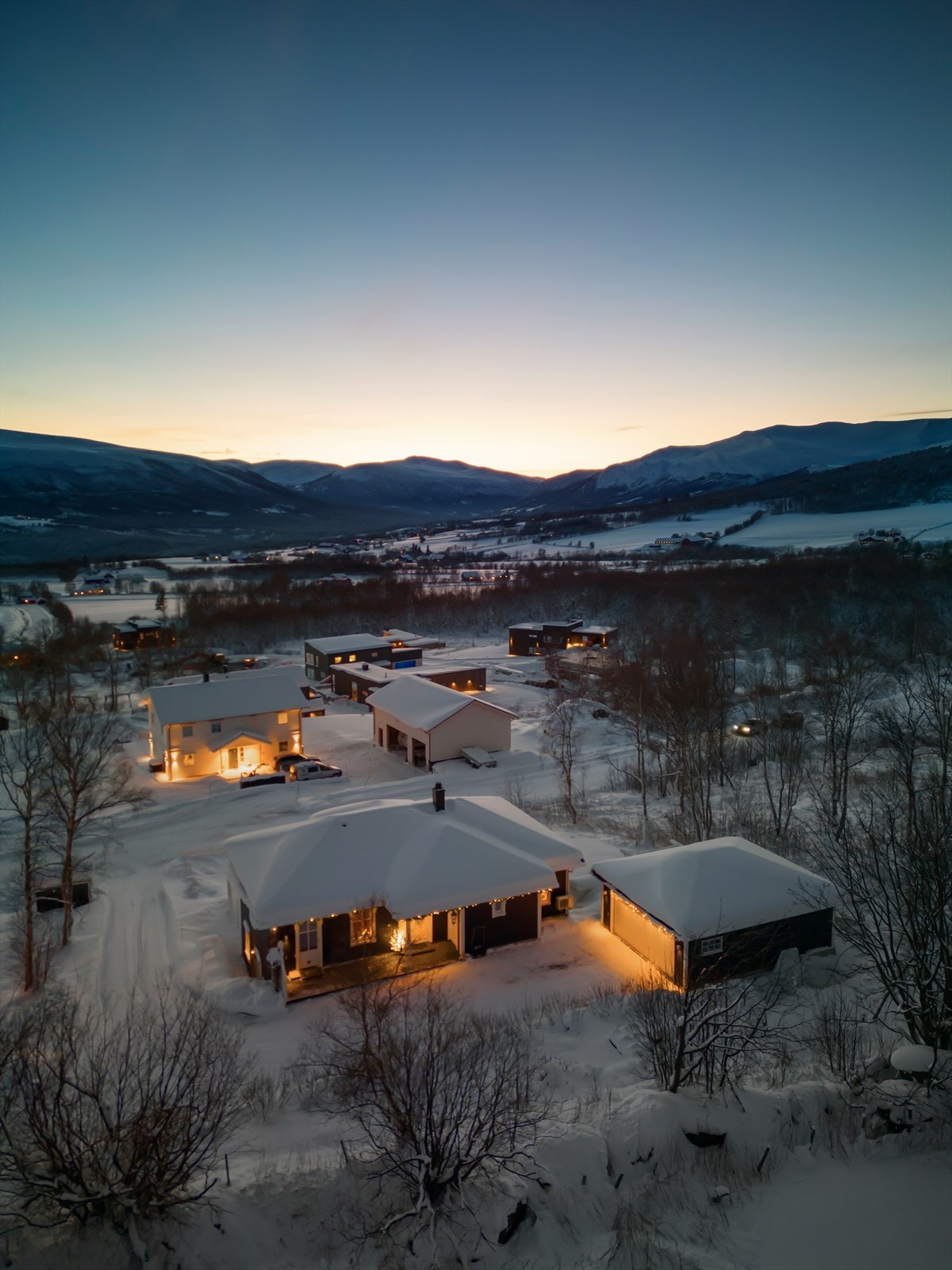 Tomten måler hele 1 352,9 m², ifølge kommunen. Galleribilde