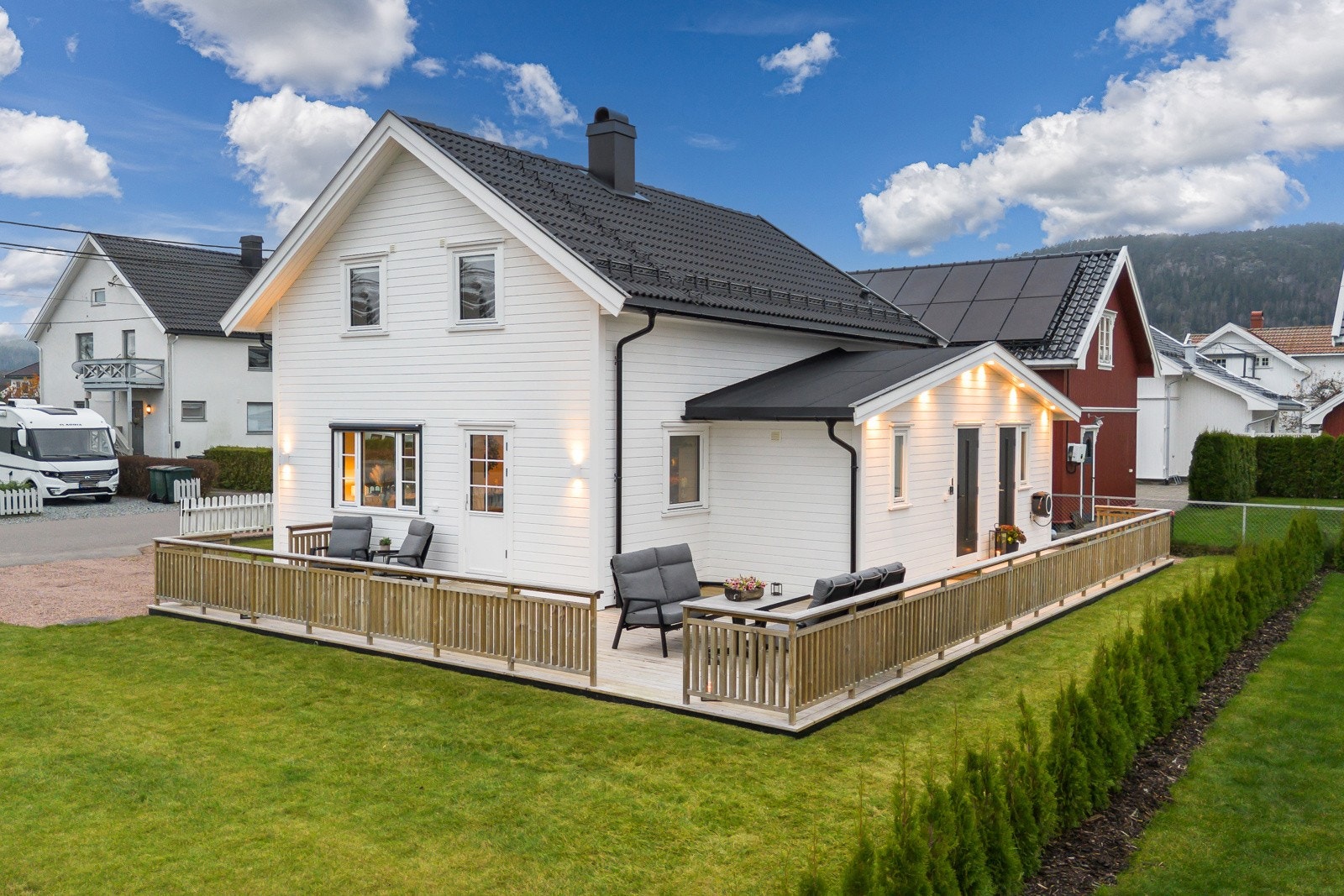 En gjennomført og innbydende enebolig som passer perfekt for hele familien Galleribilde