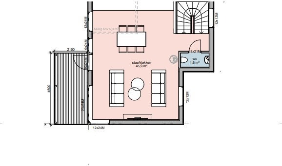 Snr 2 - 2. etasje. Galleribilde