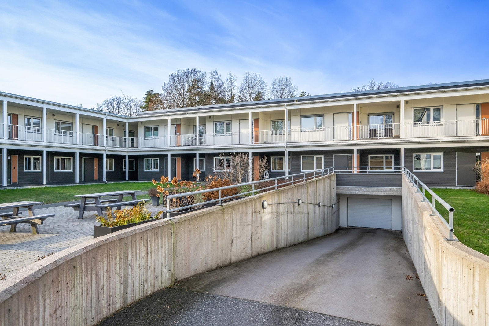 Nedgangen til parkeringen Galleribilde