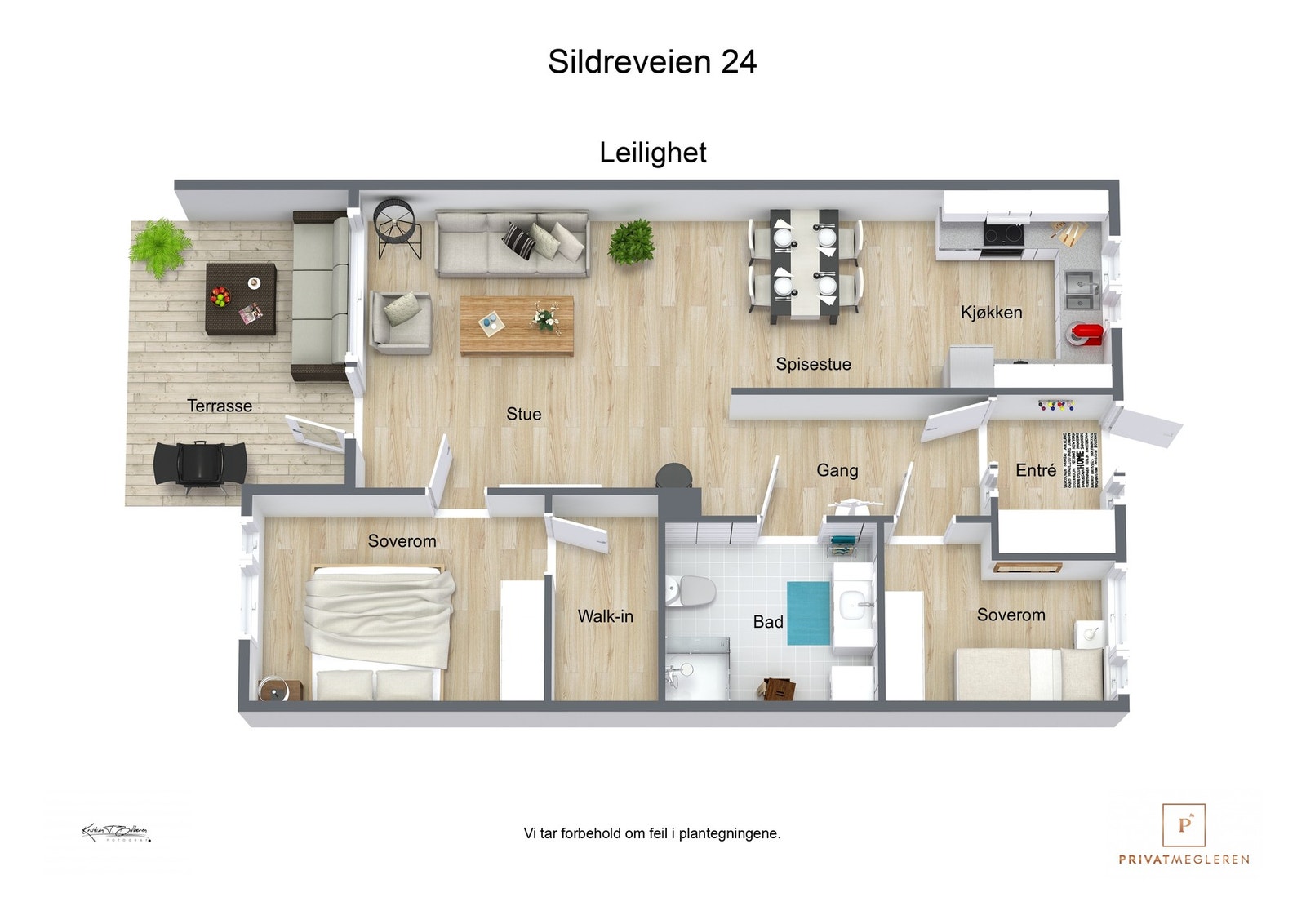 Plantegning Galleribilde