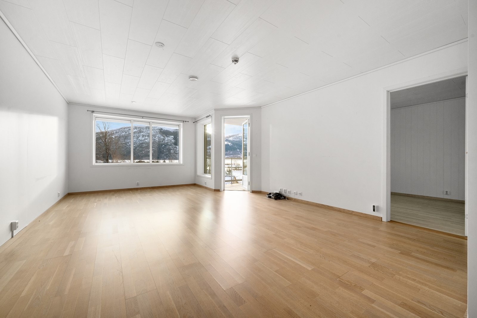 Det er romslig stue/kjøkken i leiligheten Galleribilde