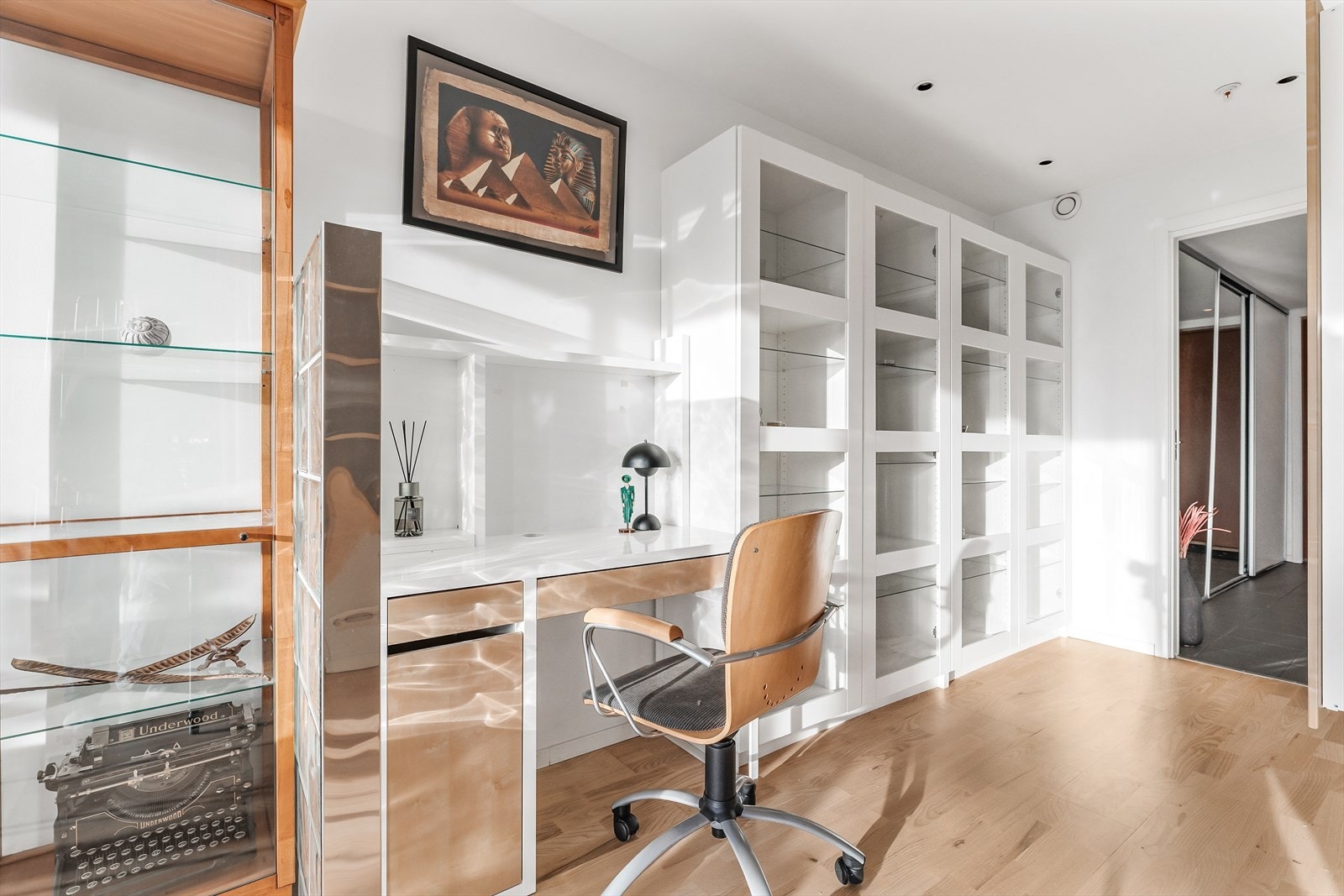 Skyvedør mellom gang og stue Galleribilde