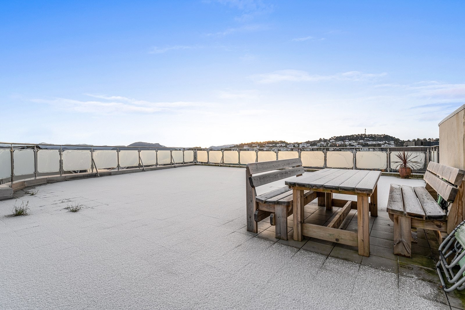 Felles takterrasse Galleribilde