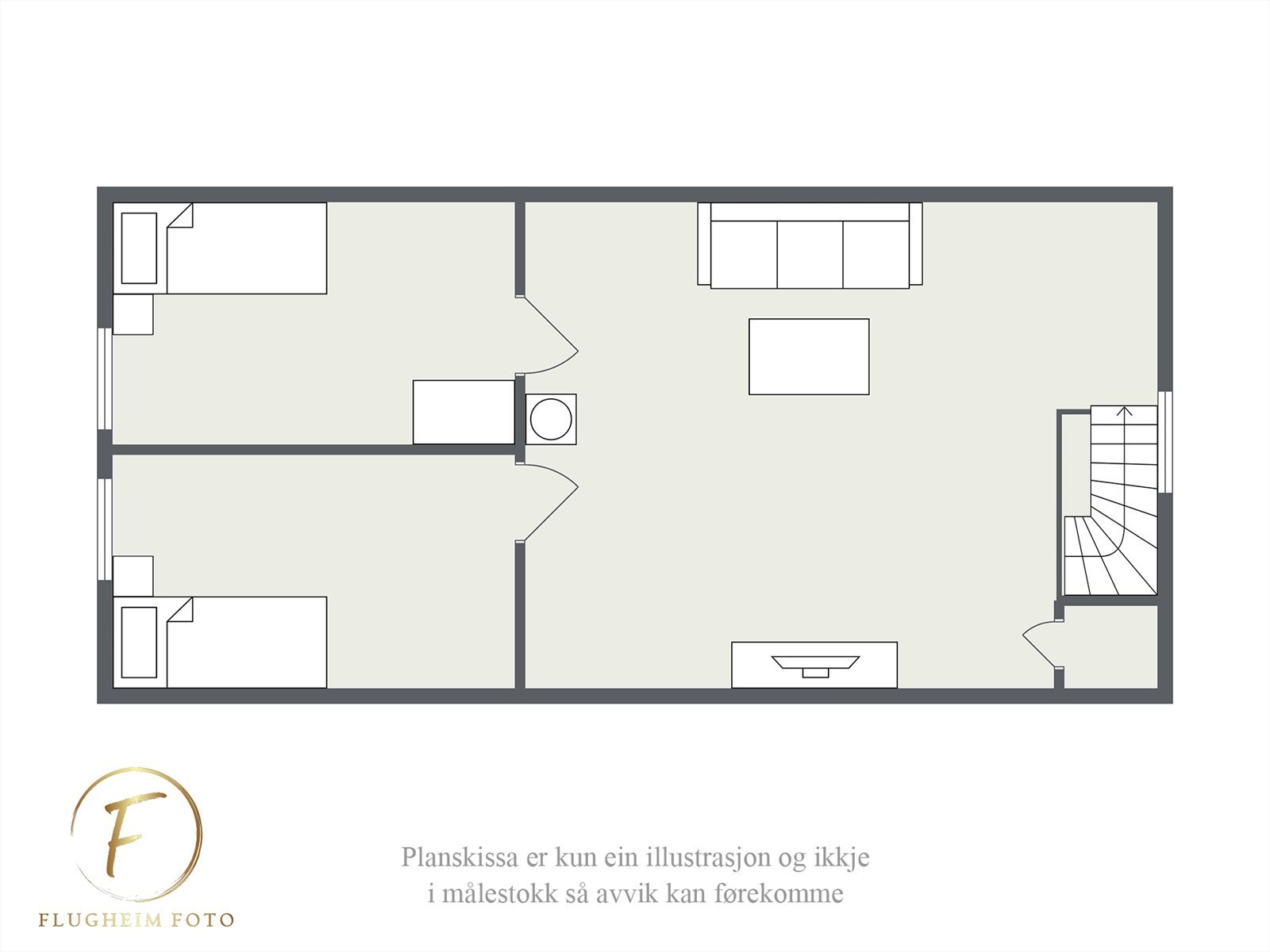 Planteikning - 2. Etasje Galleribilde