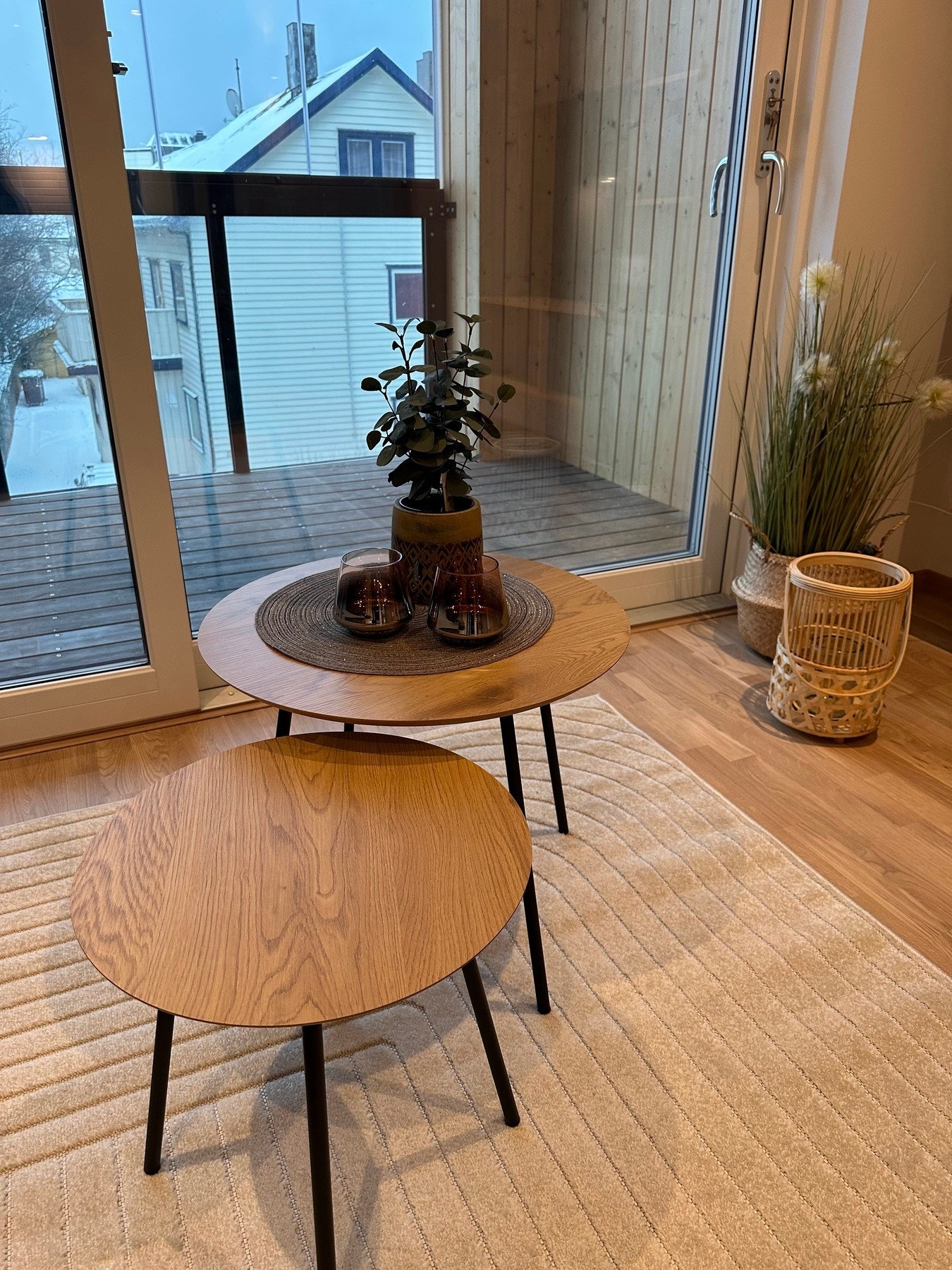 Innglasset balkong på ca. 7 kvm. Galleribilde