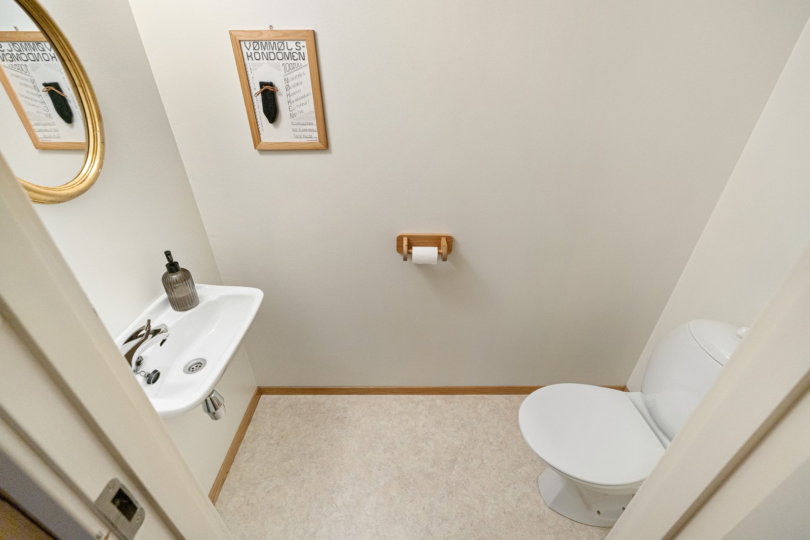 Separat toalettrom vurdert til TG1 av takstmann. Galleribilde