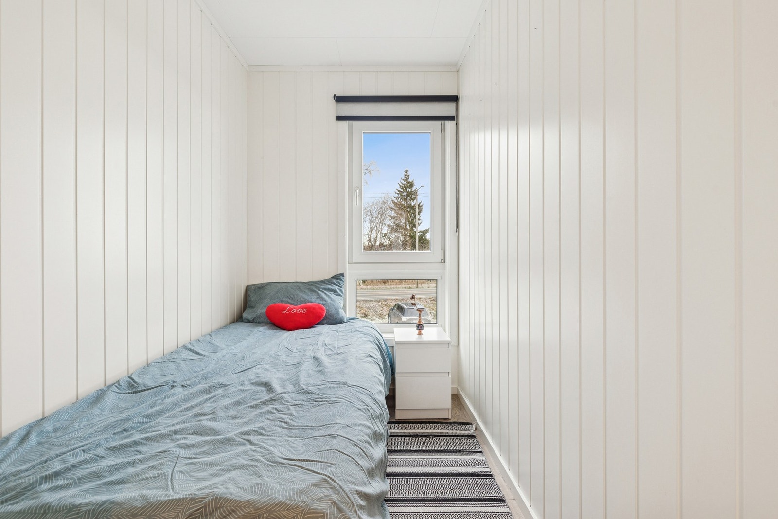 Dette rommet er opprinnelig en bod. Ikke godkjent som soverom. Galleribilde