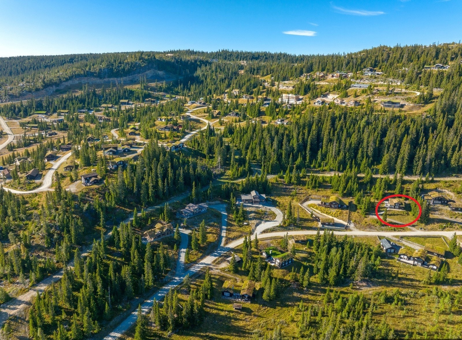 B14 Flott beliggenhet på Kvitfjell Vest ? Kopi Galleribilde