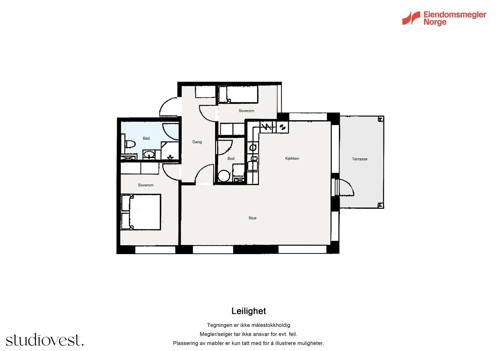 Plan skisse Galleribilde
