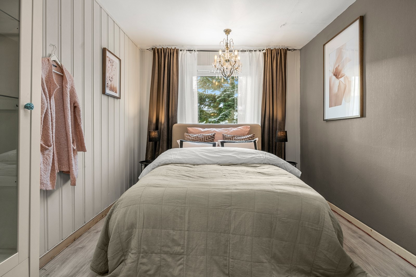 Det andre soverommet er på 10,2 m². Galleribilde