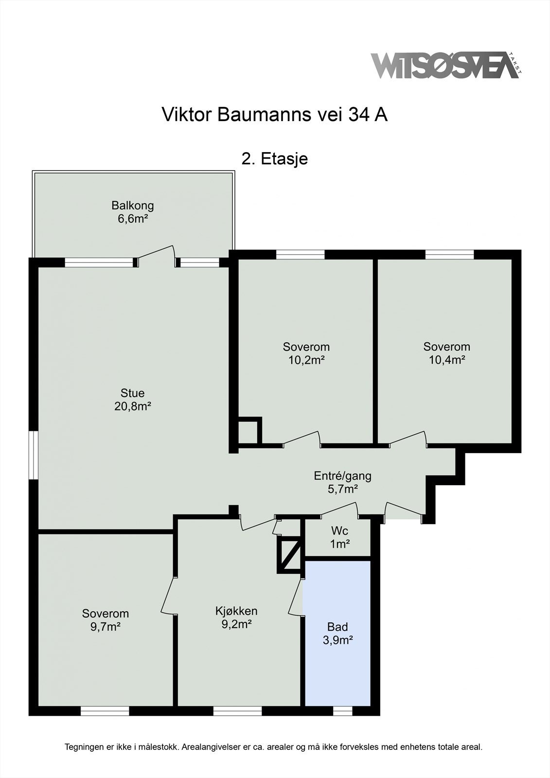 Planskisse. Velkommen på visning! Link til video av leiligheten: https://vimeo.com/1140733062 Galleribilde