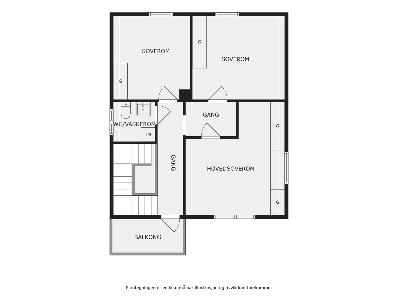 Plantegning 2.etasje. Galleribilde