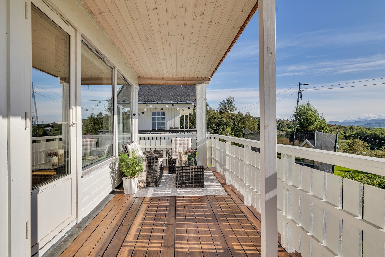 Overbygget veranda Galleribilde