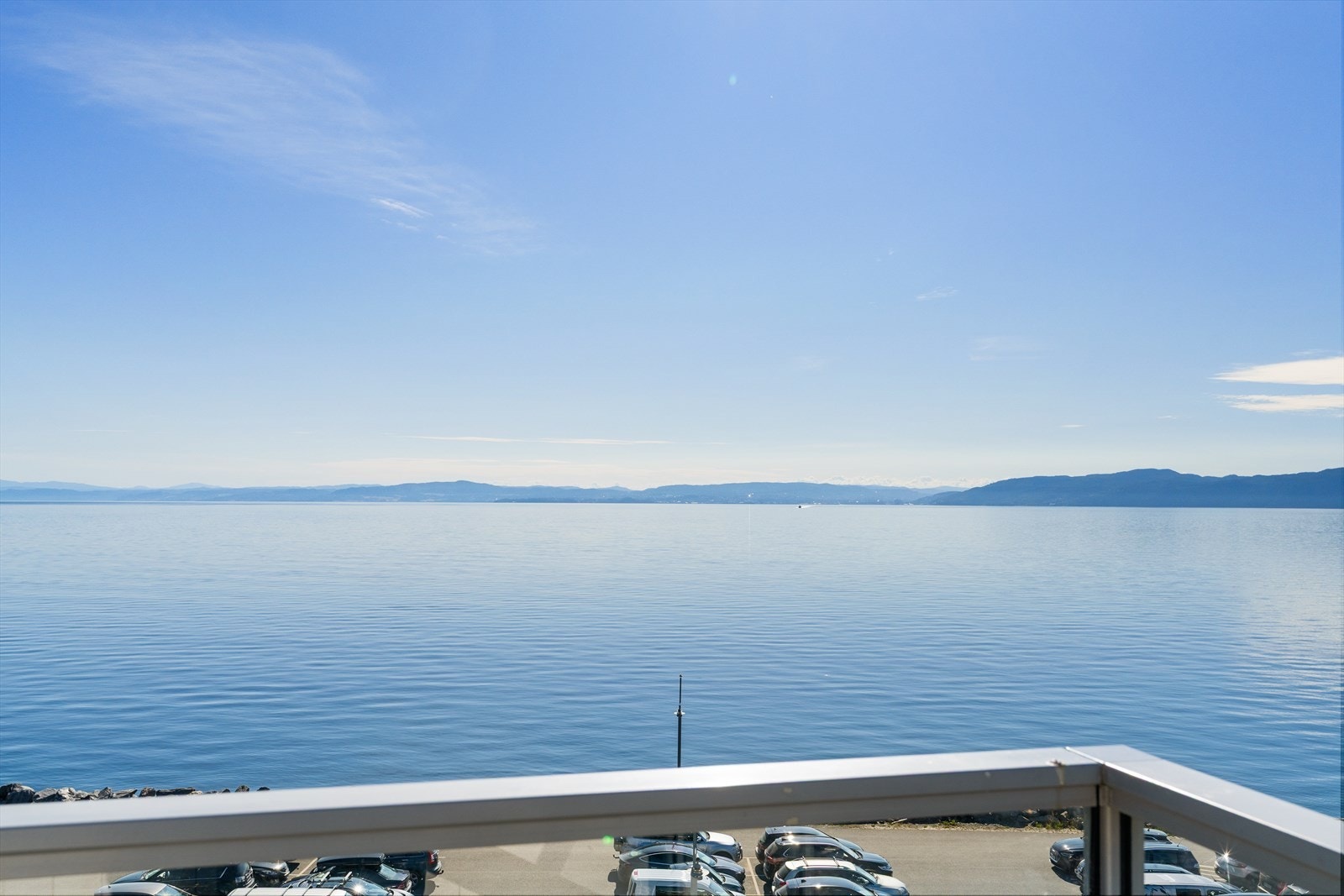 Her er det direkte utsikt mot Trondheim. Galleribilde