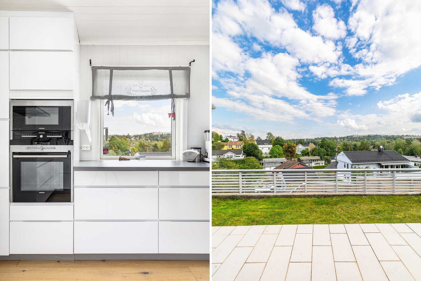 Alle kjøkkenets hvitevarer er integrert og medfølger. Galleribilde