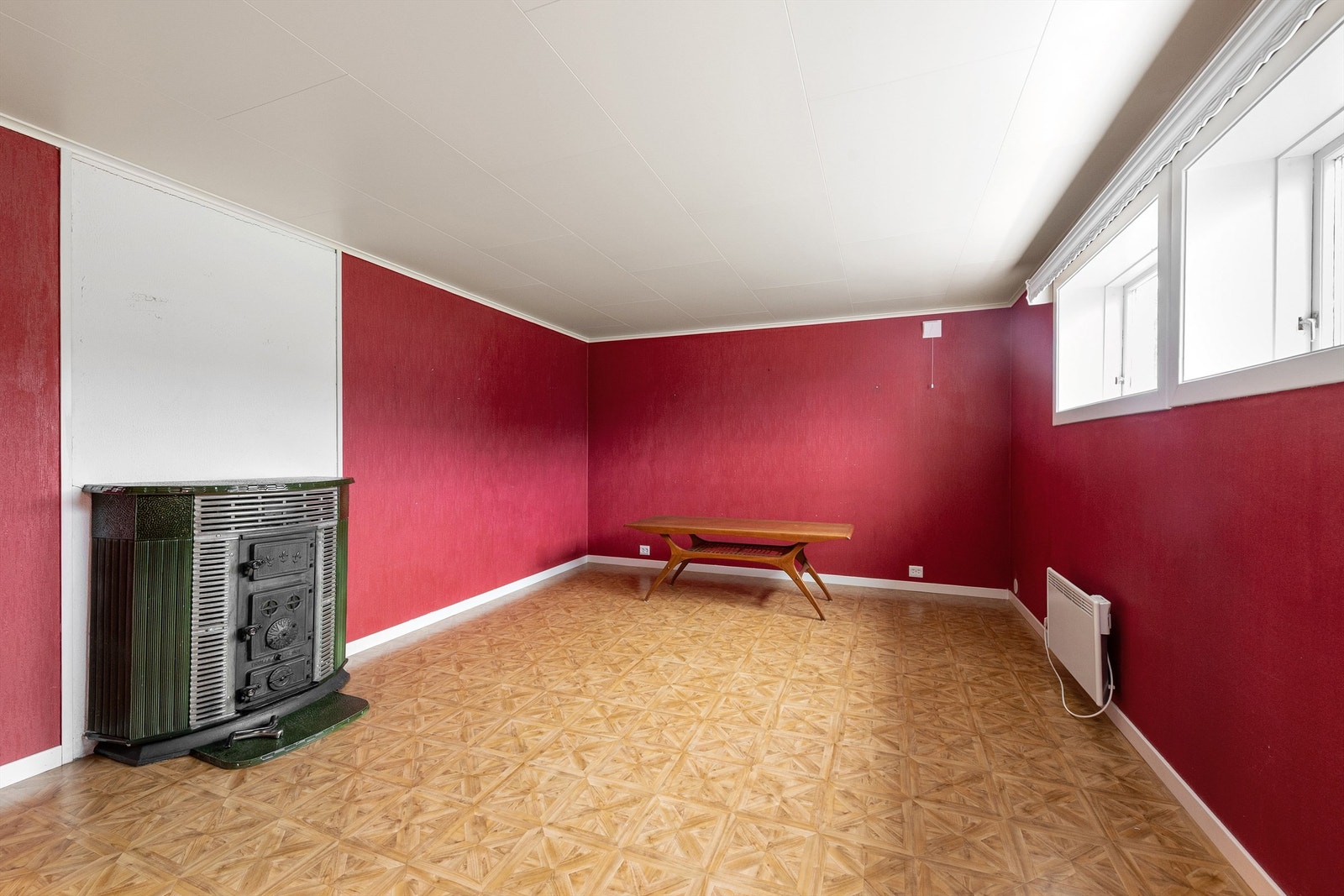 Kjellerstue - arbeidsrom i byggetegninger, ikke godkjent bruksendring Galleribilde