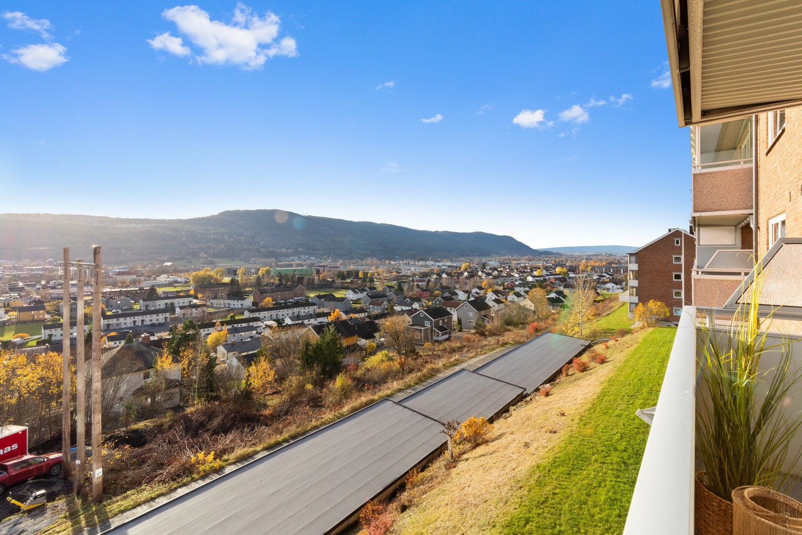 Fantastisk vid utsikt og meget gode solforhold Galleribilde