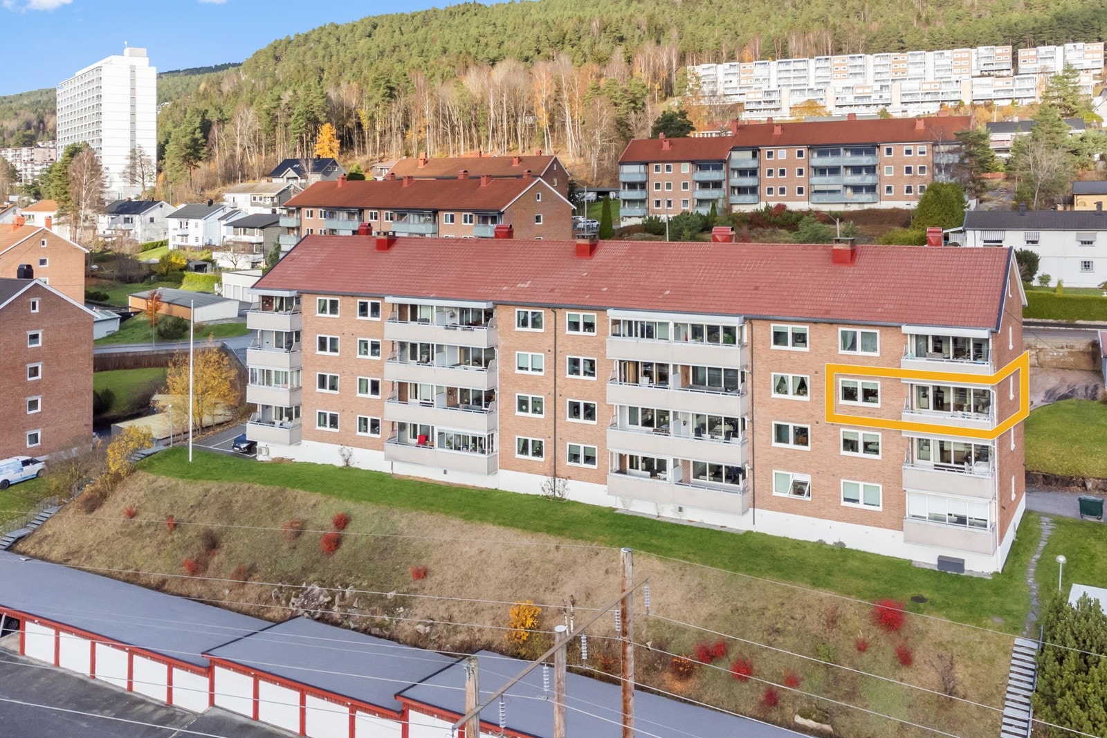 Gunstig plassering som endeleilighet Galleribilde