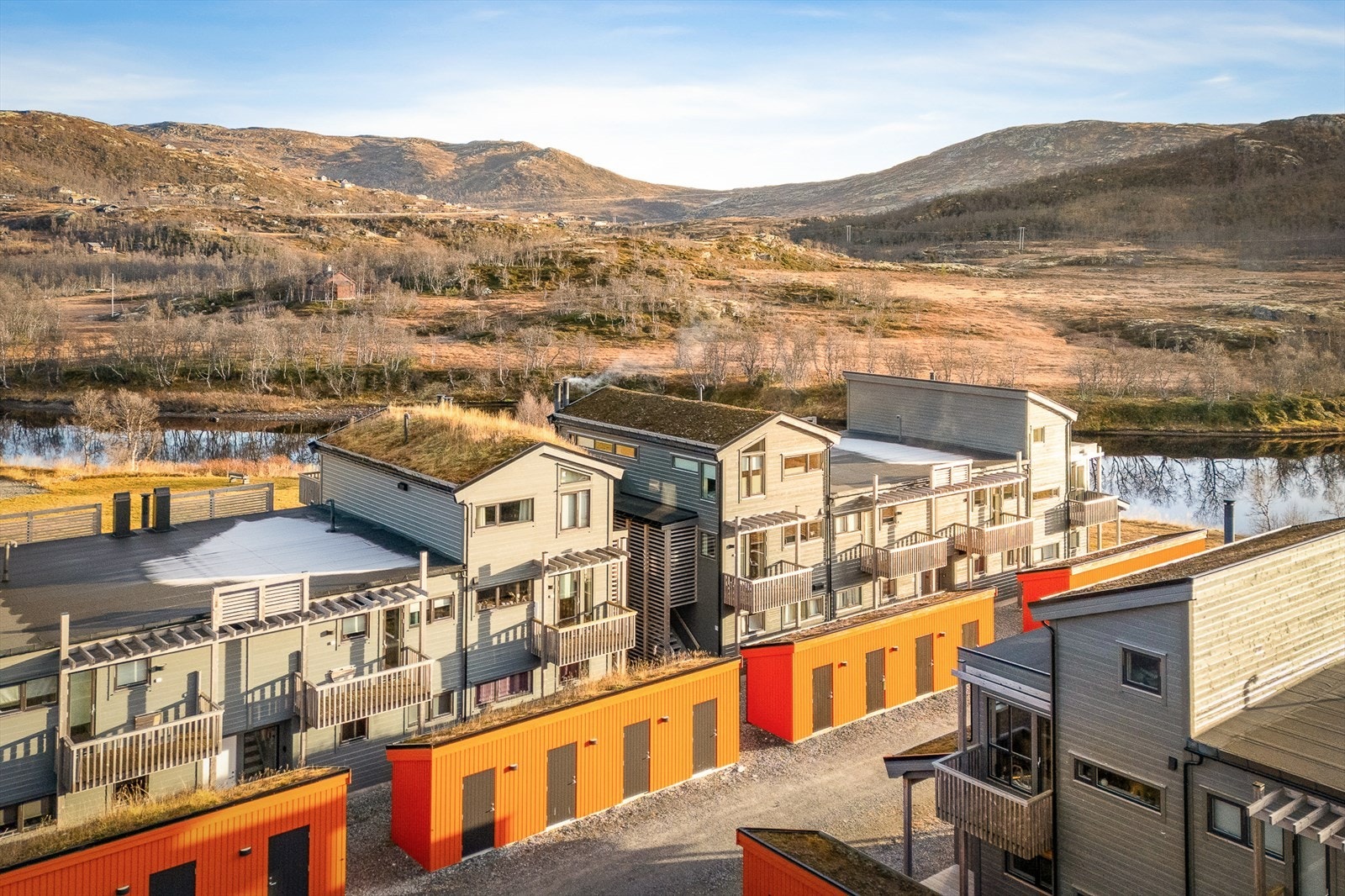 Dronefoto Galleribilde