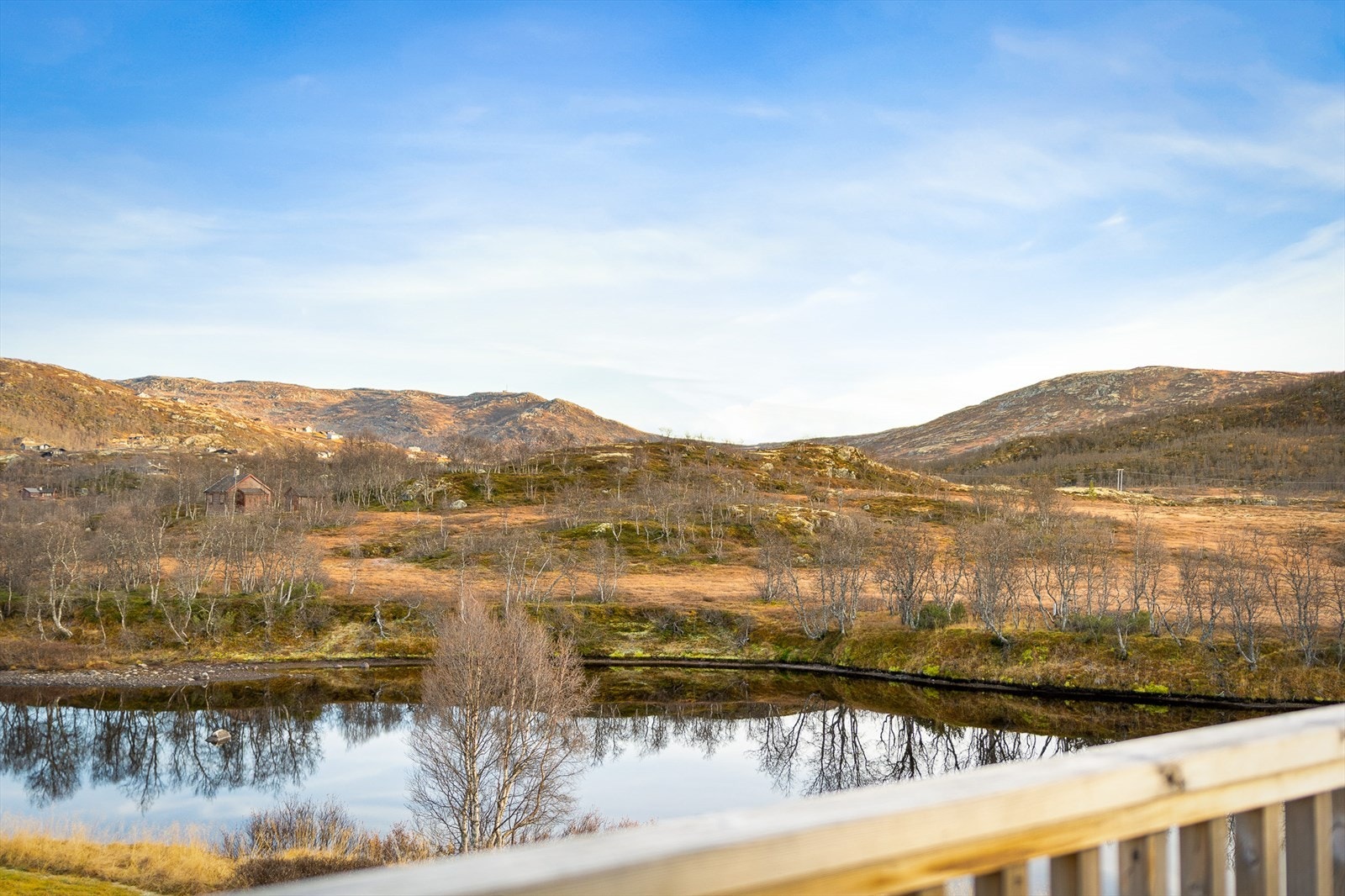 Flott utsikt til Hardangervidda og Bjoreio Galleribilde