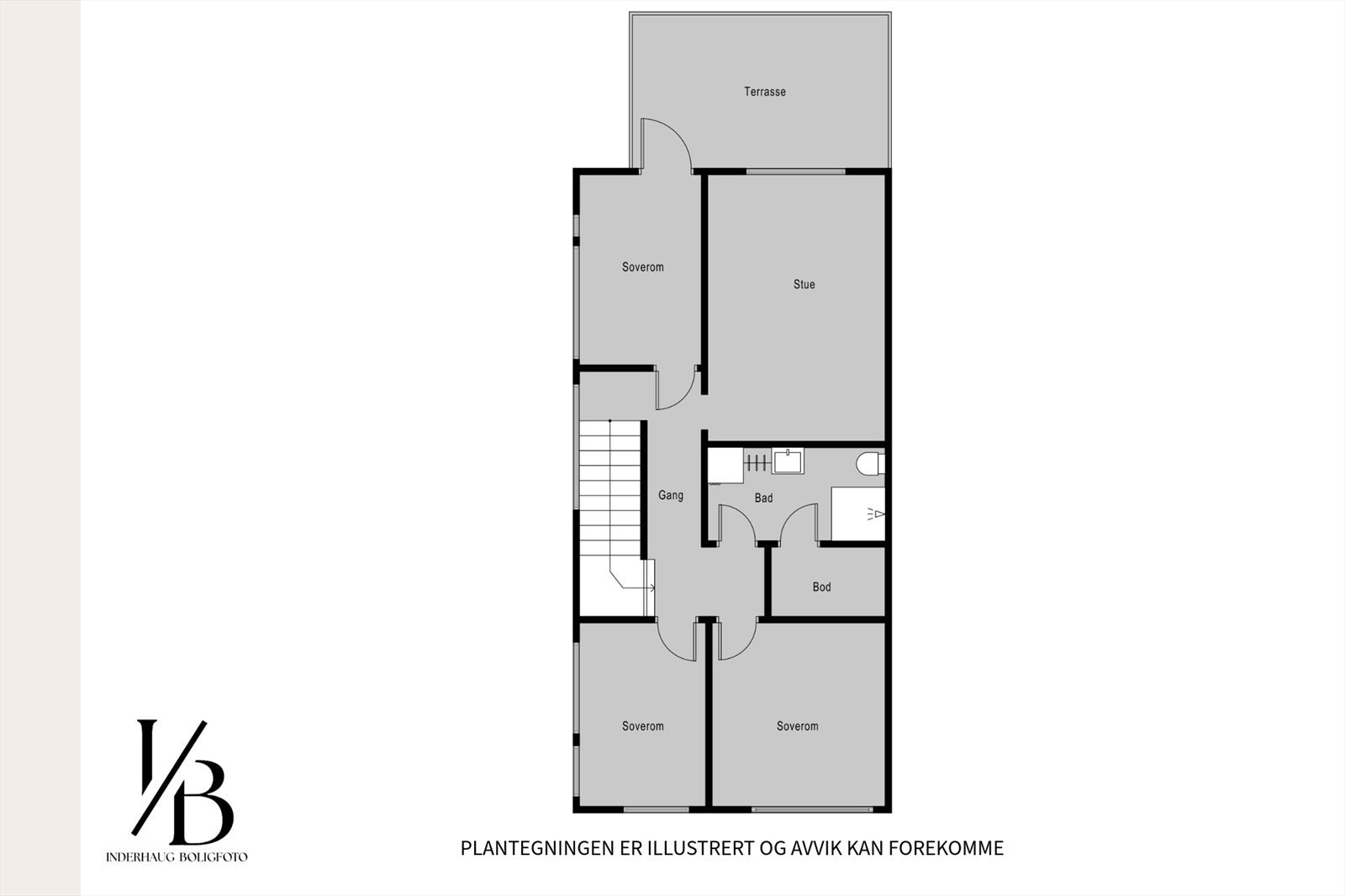 Plantegning 3.etasje Galleribilde