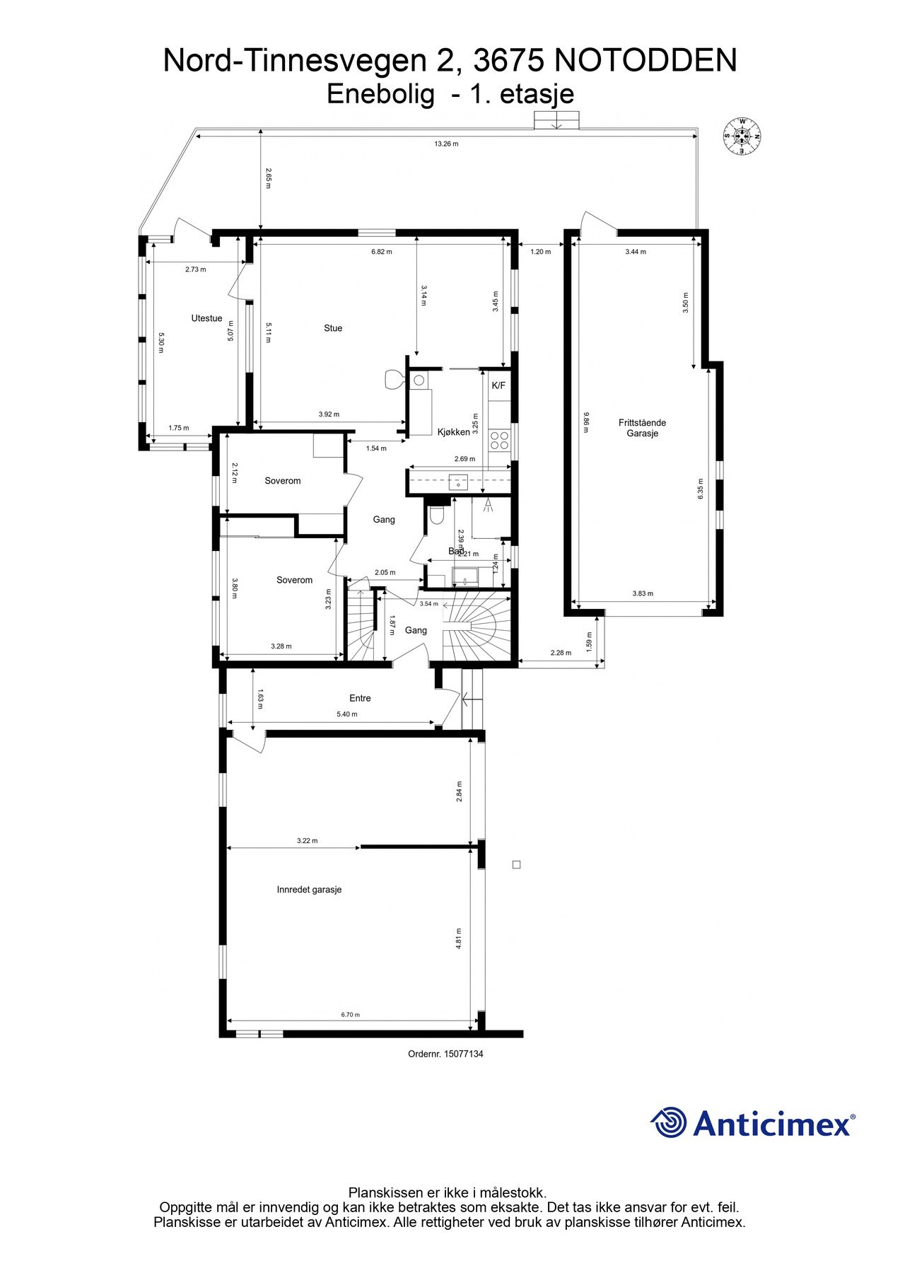 Plantegning Galleribilde