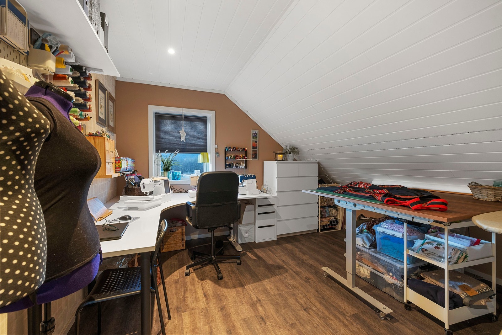 Soverom 3, brukt som hobbyrom. Galleribilde