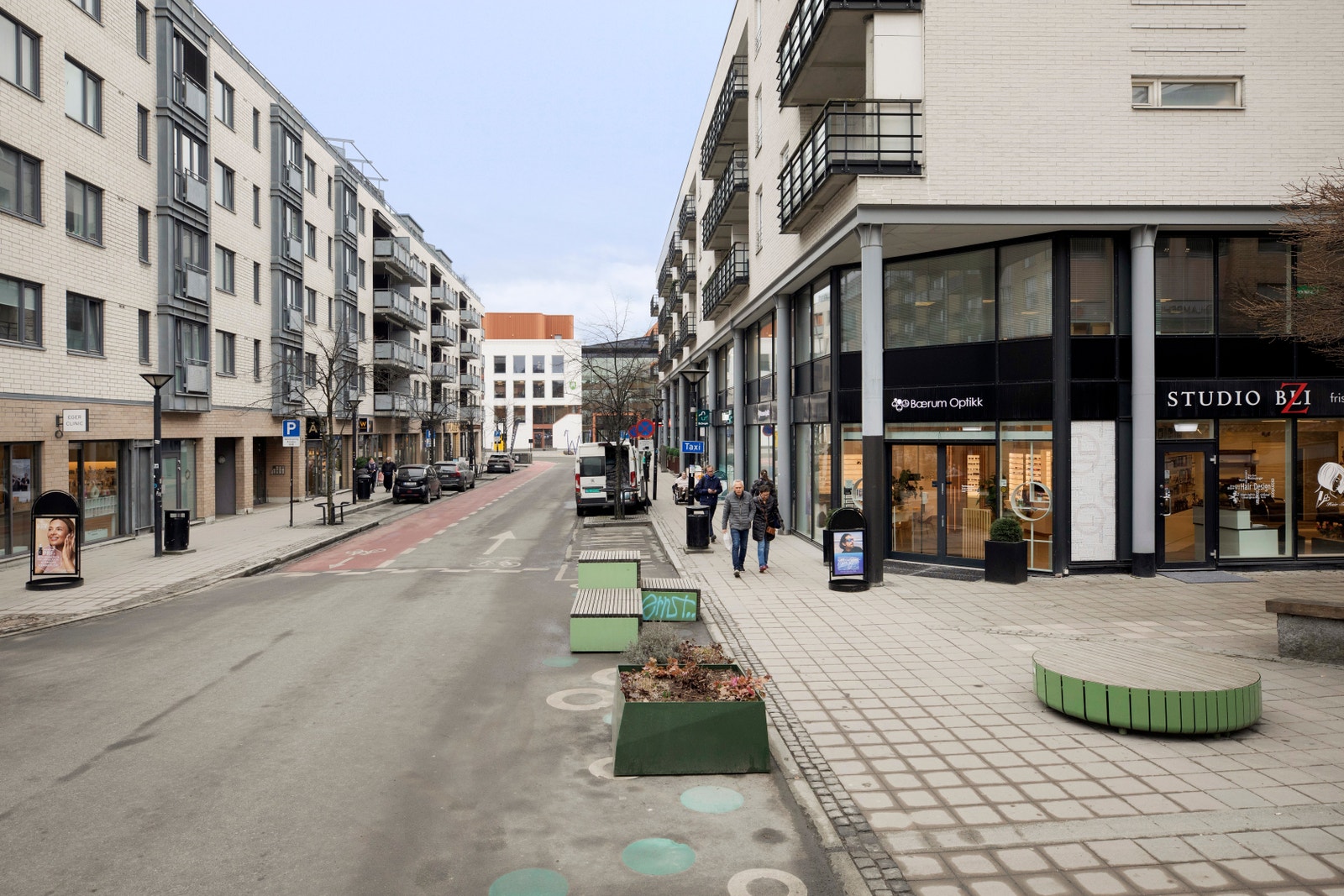 En meget sentral gate med mange forskjellige tilbud til Asker og Bærums befolkning Galleribilde