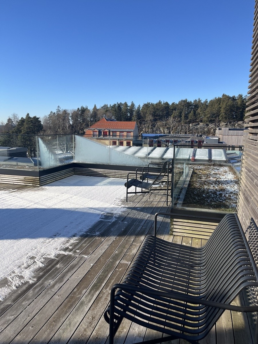 Felles takterrasse Galleribilde