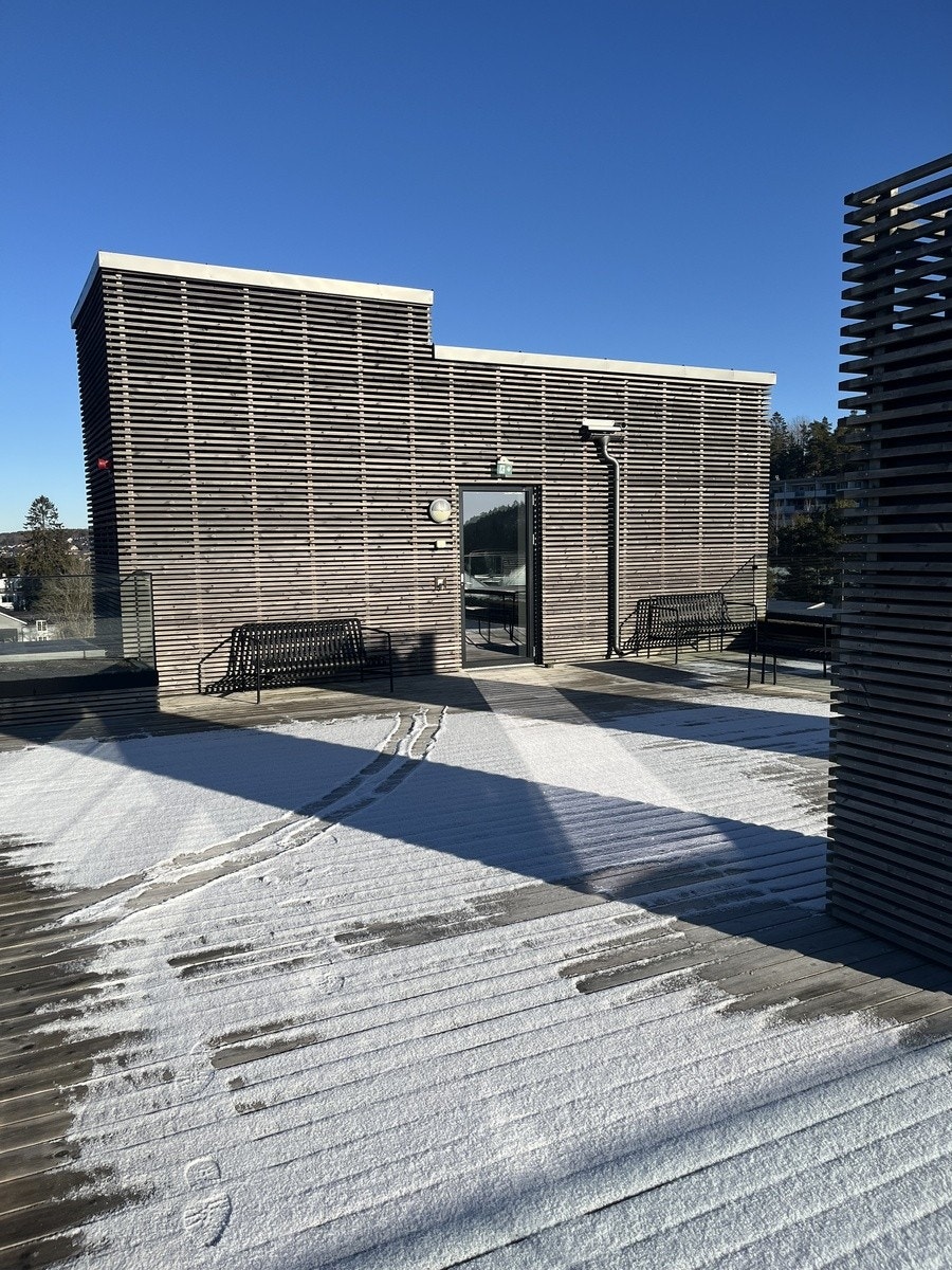 Felles takterrasse Galleribilde