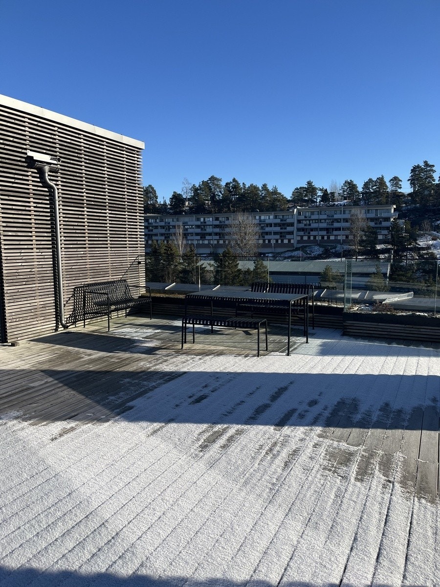 Felles takterrasse Galleribilde