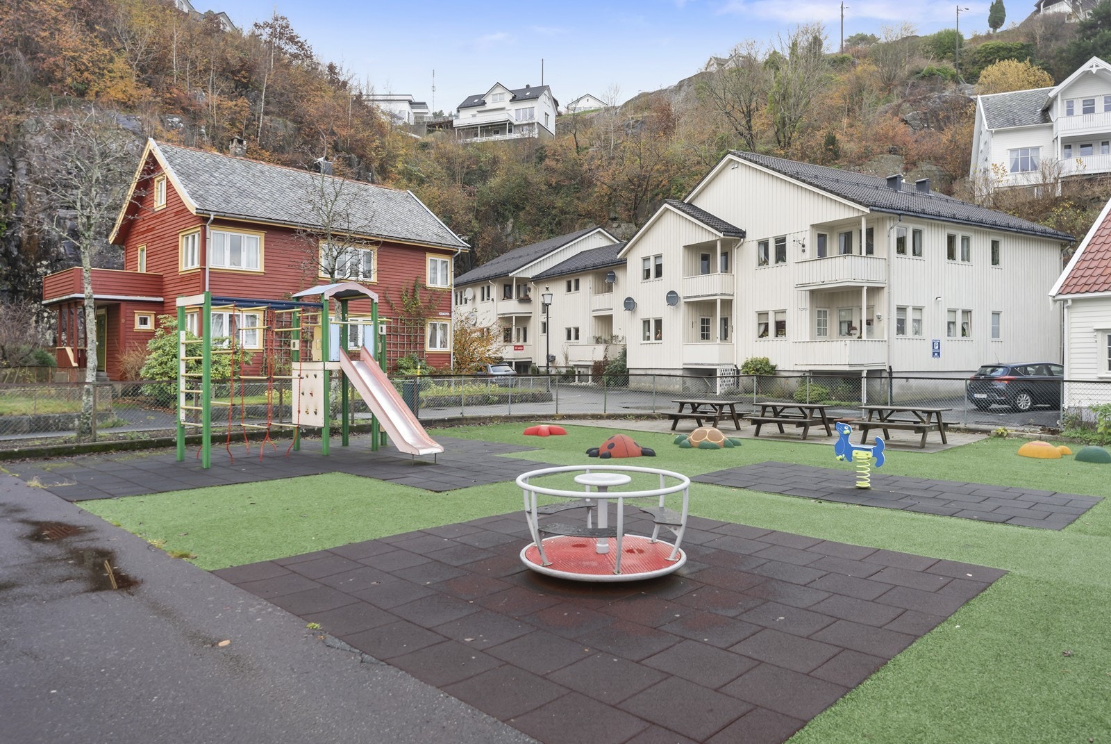 Vollen aktivitetspark ligger like ved. Galleribilde