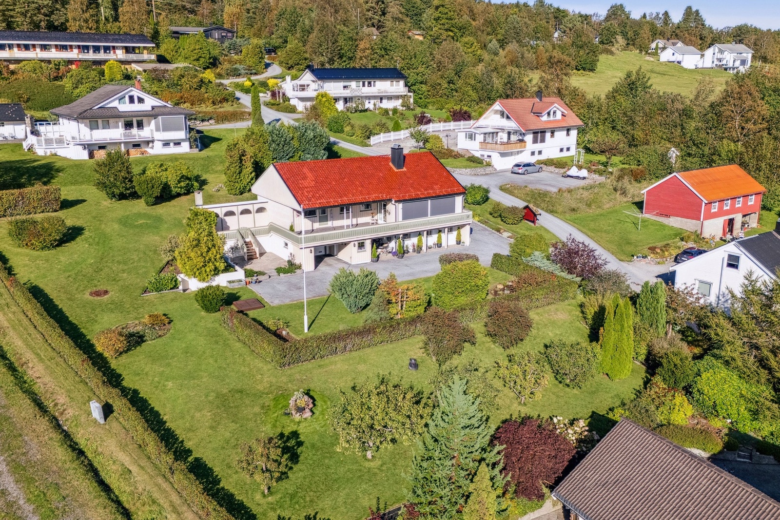 Rolig og barnevennlig boligfelt Galleribilde