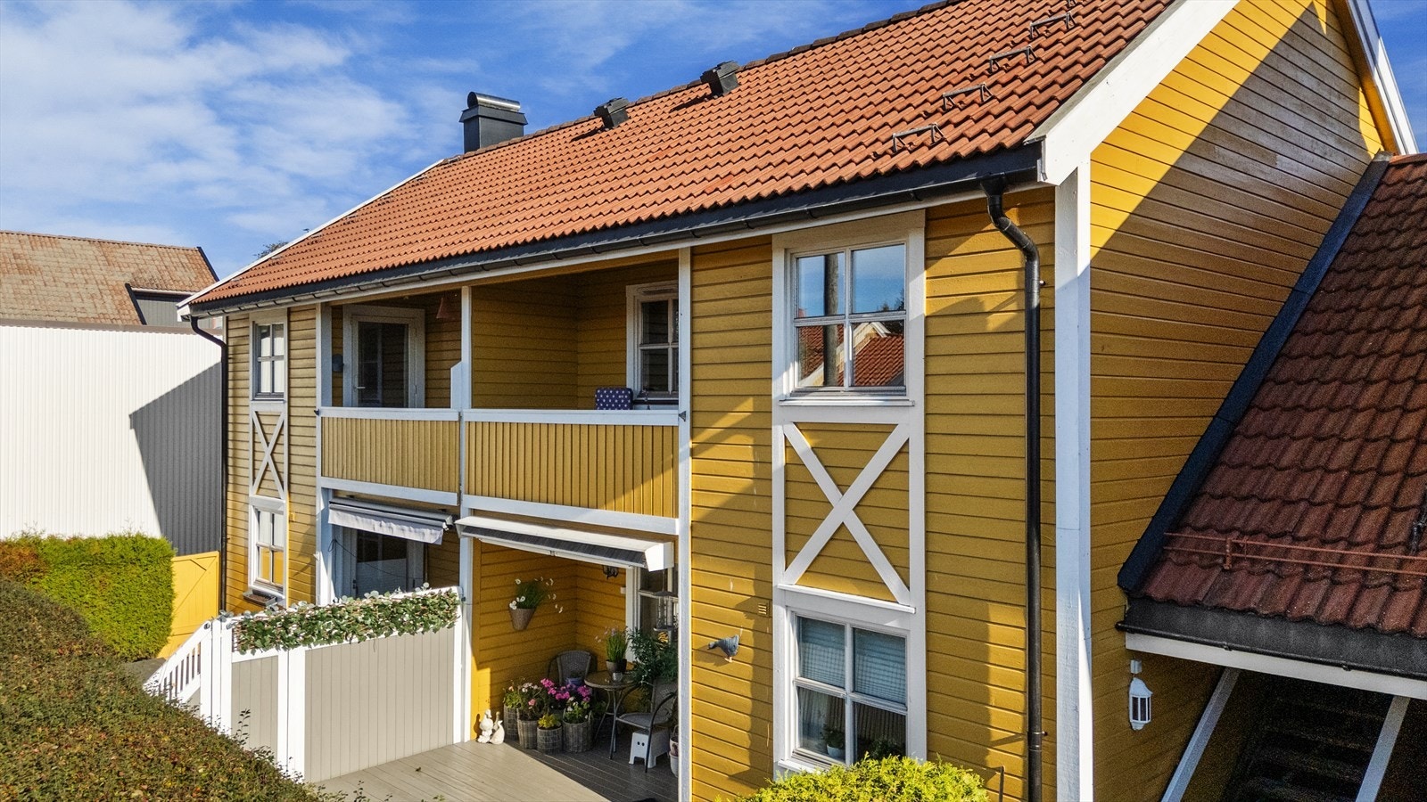 Gangavstand til togstasjon, ferge og gågaten i Moss. Galleribilde