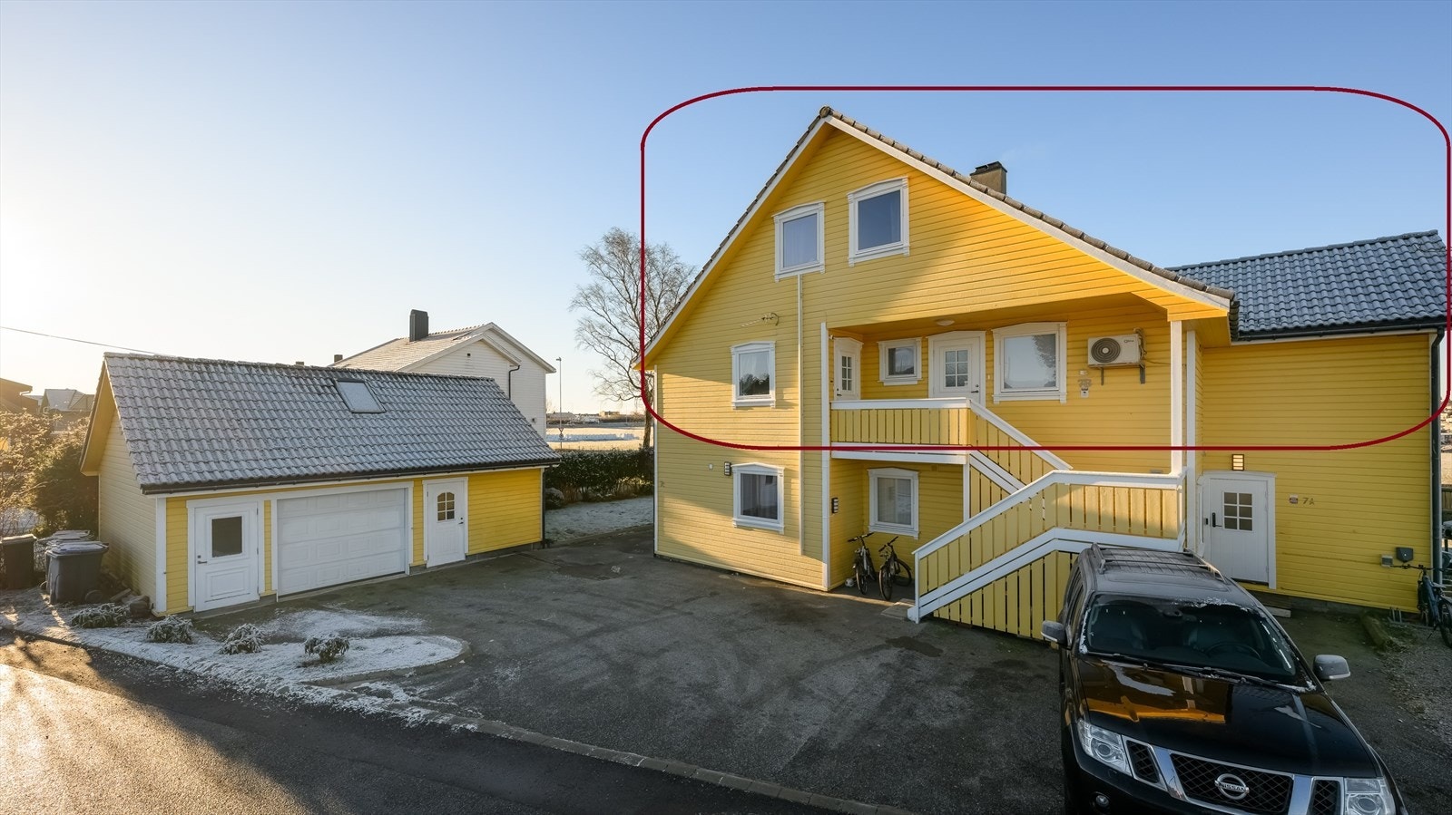 Her bor man landlig og samtidig sentralt på Austrått i Sandnes Galleribilde