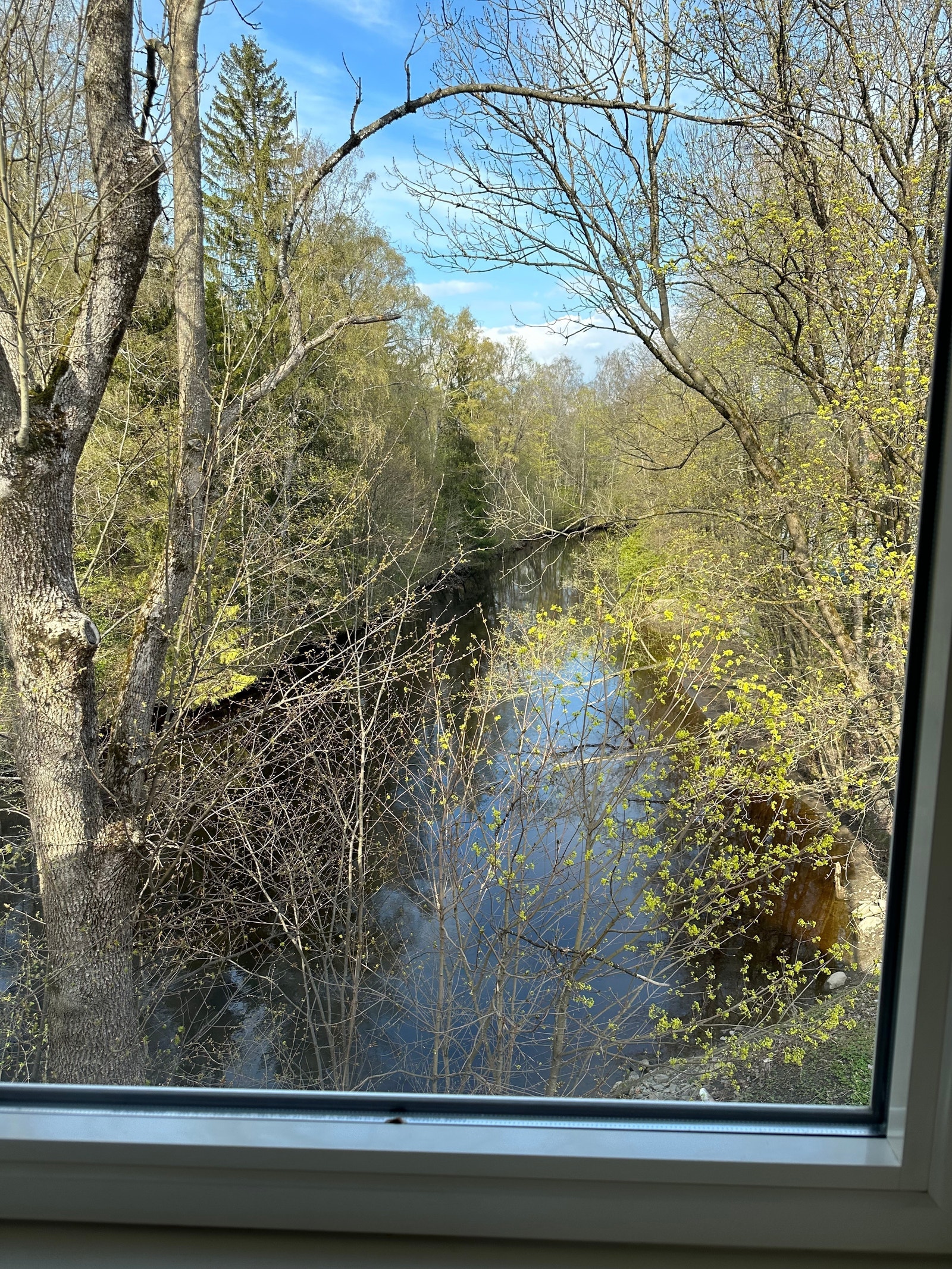 Utsikt fra kontorene i 2. etasje Galleribilde