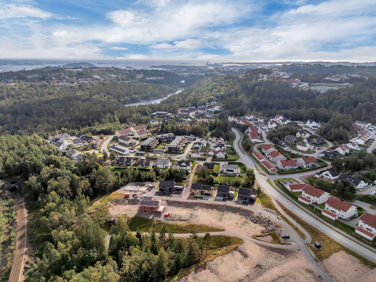 Gata begynner å ta form per september 2025 Galleribilde