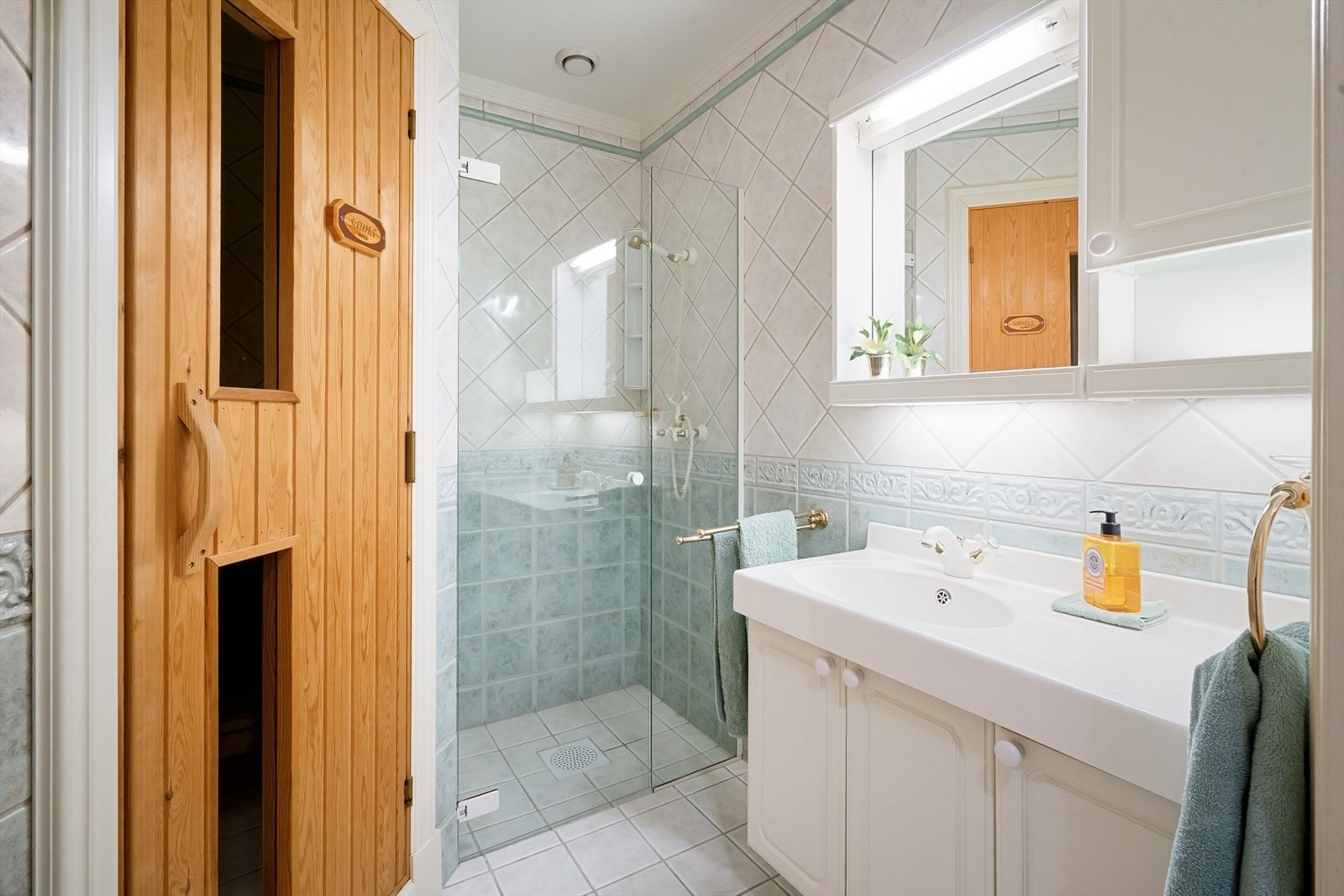 Dusjbad/wc 2 med badstue Galleribilde