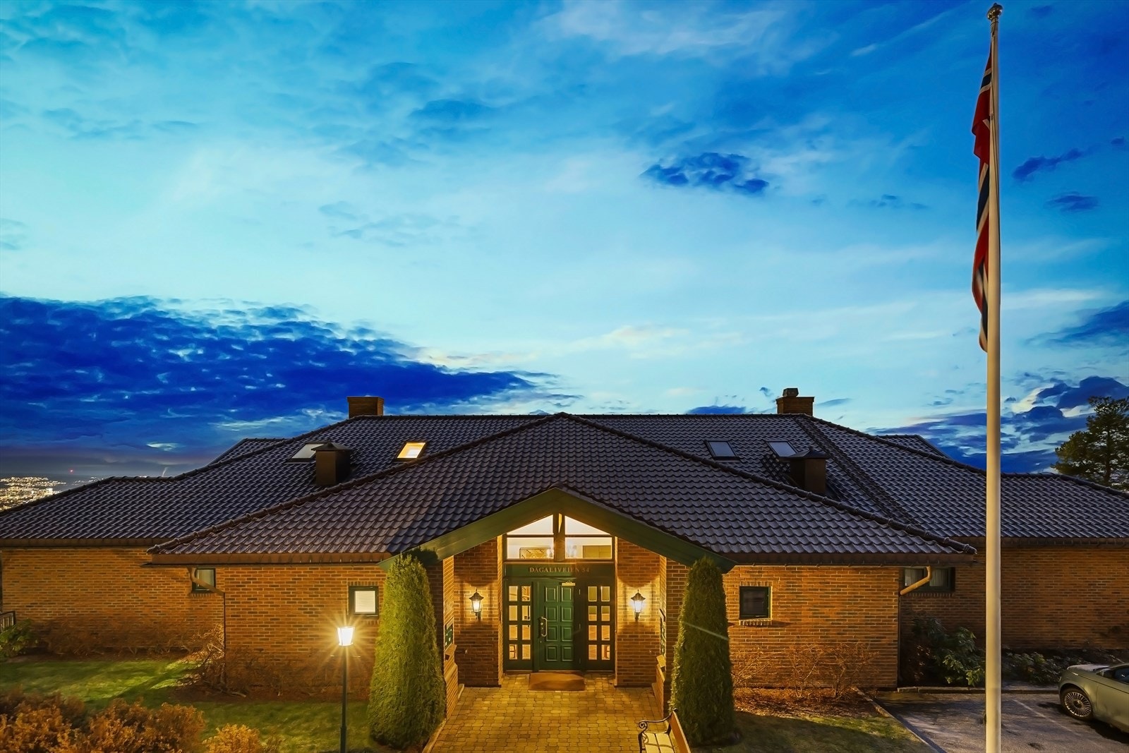 Stemning fra kvelden Galleribilde