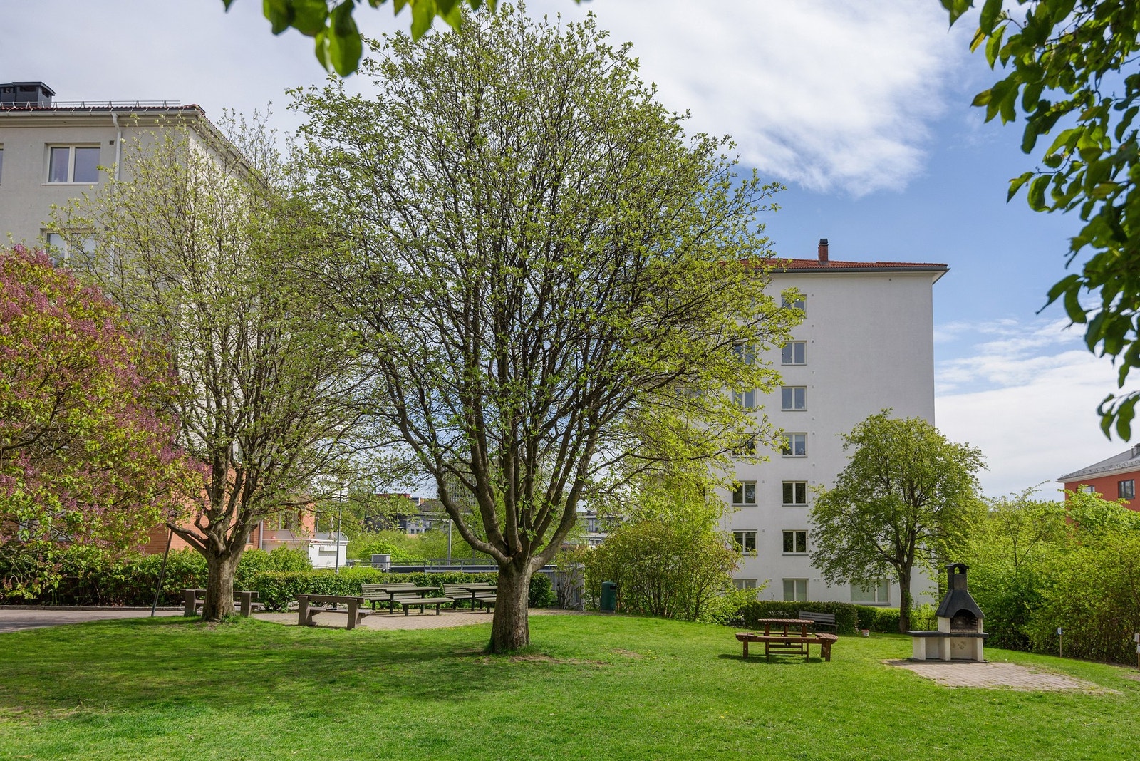 Veldrevet borettslag med pent opparbeidet fellesareale. Galleribilde