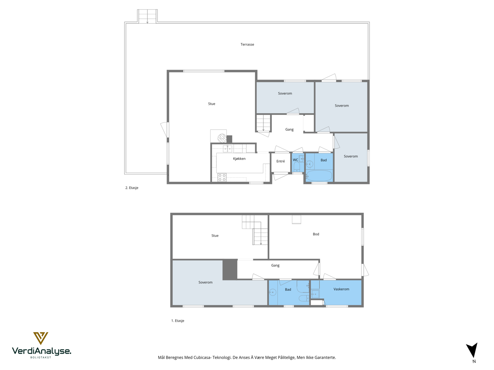 Planskisse samlet Galleribilde