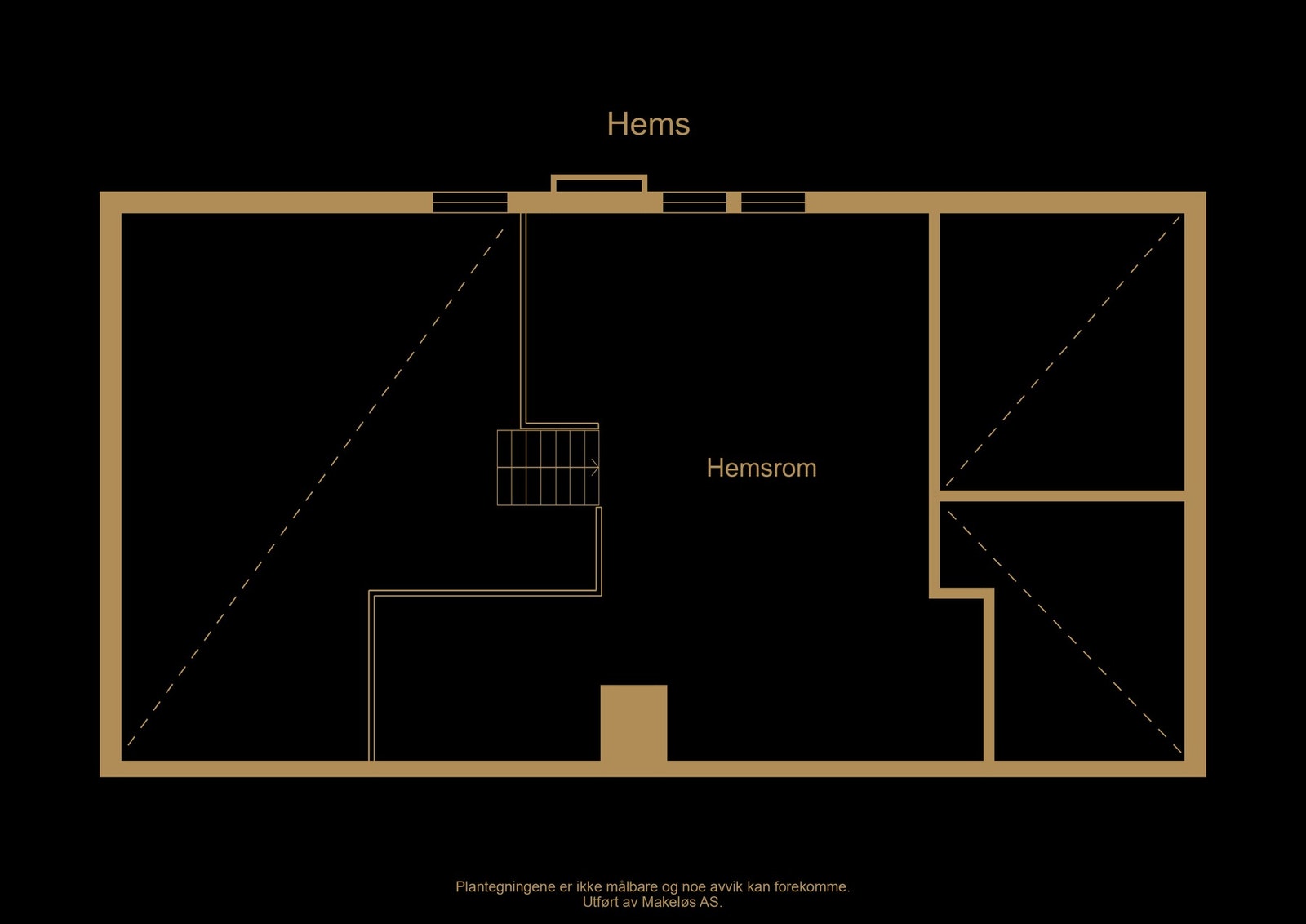Plantegning hems - illustrasjon, avvik kan forekomme Galleribilde
