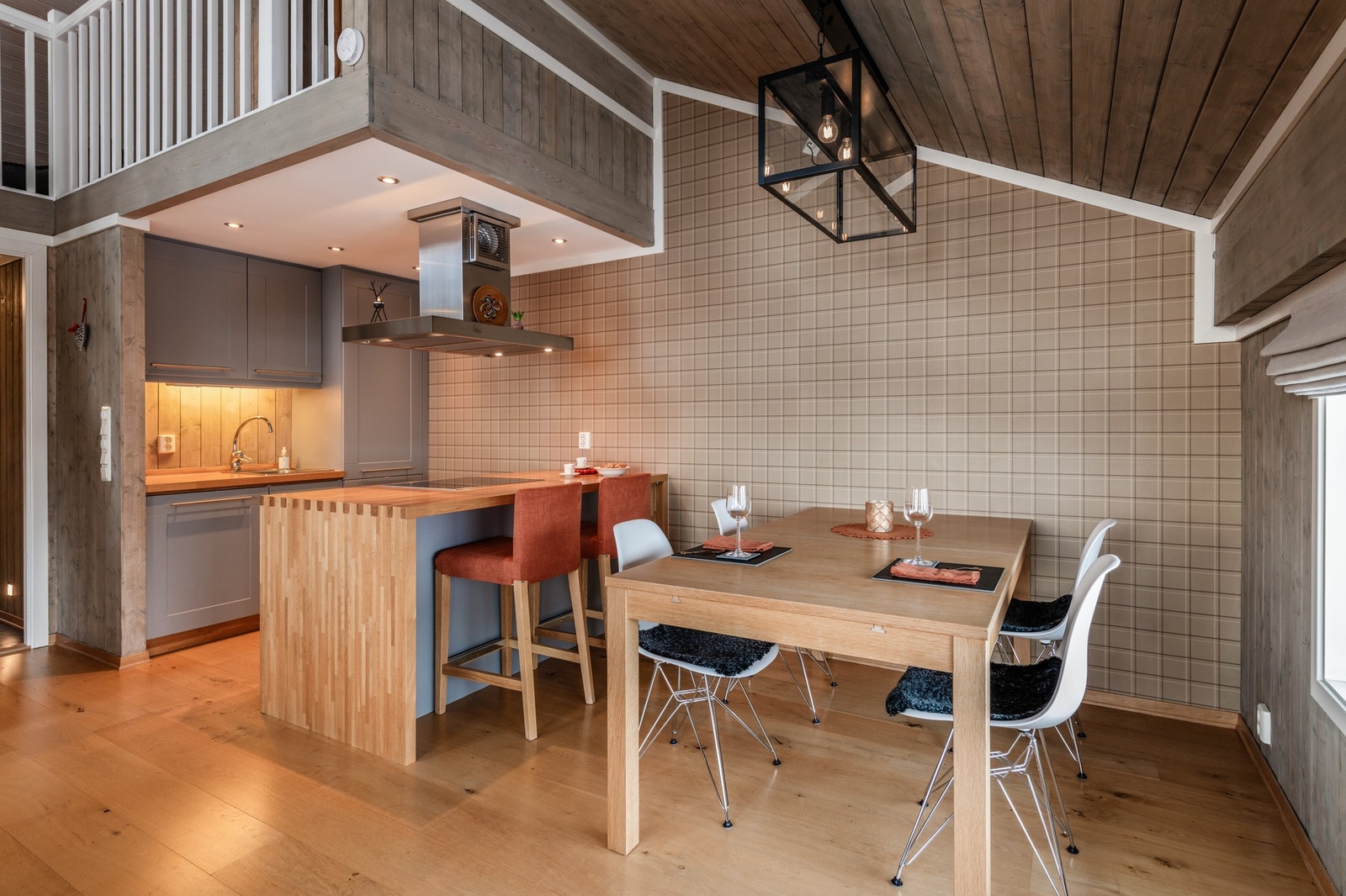 Kjøkkenøy perfekt til sosial kokkelering Galleribilde