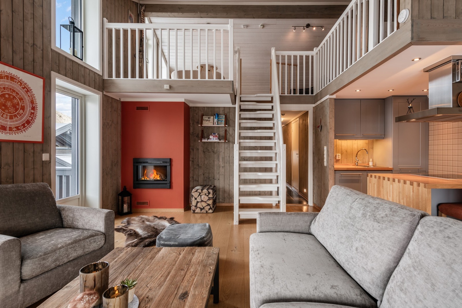 Samle familien til de gode stundene, høyt over hverdagen Galleribilde