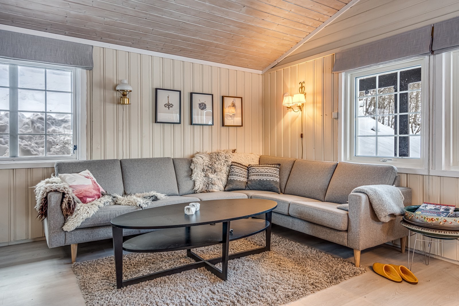 Åpen og luftig planløsning Galleribilde