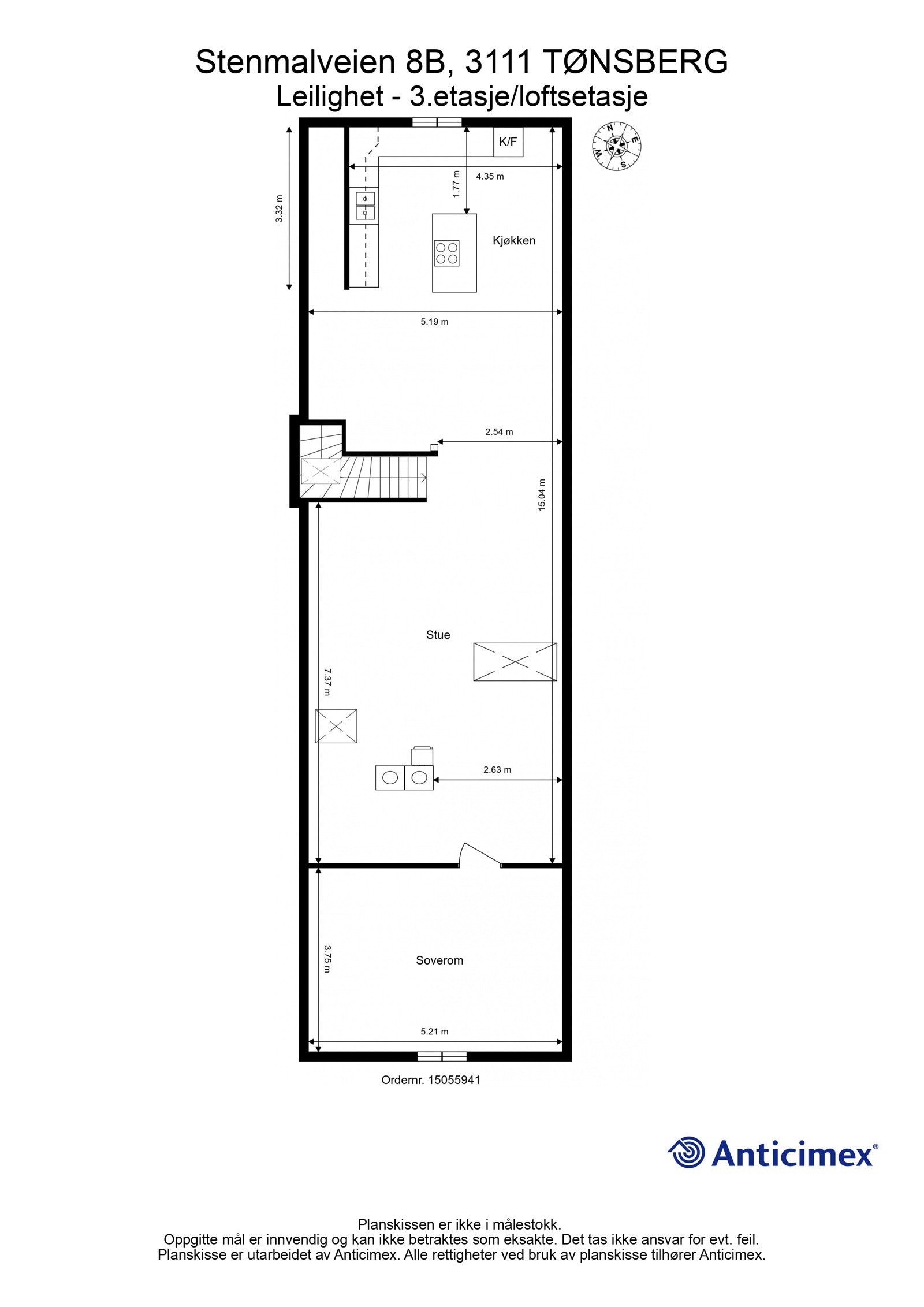 Gjør deg kjent med planløsingen Galleribilde