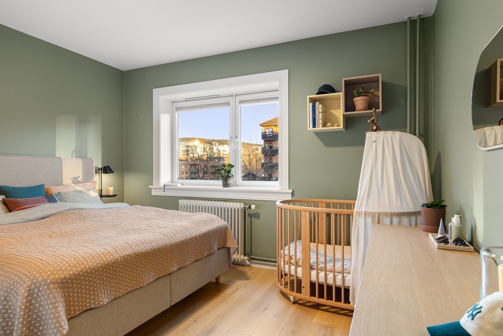 Det er også god plass for barneseng! Galleribilde