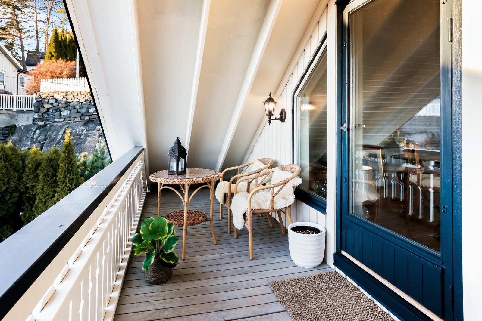 Fin balkong med utgang fra loftet! Galleribilde